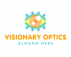 Optical Round Eyes logo design