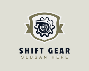 Gear Shield Automotive logo design