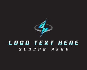 Electricity Lightning Bolt logo