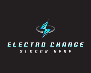 Electricity Lightning Bolt logo design