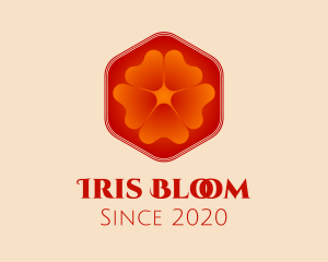 Orange Flower Spa logo design