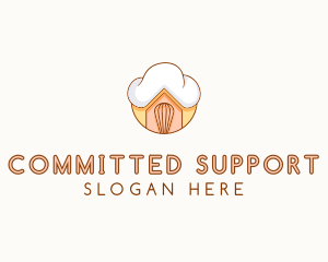 Baking Cooking Hat logo design