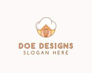 Baking Cooking Hat logo design