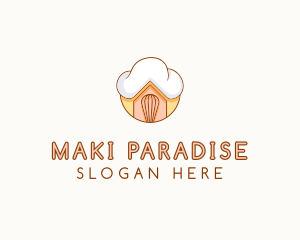 Baking Cooking Hat logo design