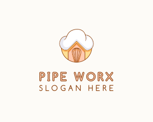 Baking Cooking Hat logo design