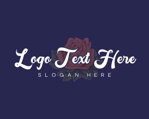 Rose Florist Gardening logo