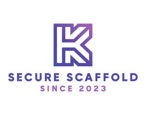 Company Letter K Outline logo