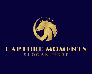 Luxury Horse Animal Logo