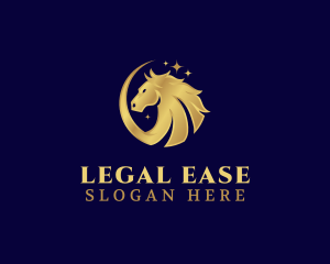 Luxury Horse Animal Logo