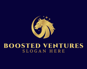 Luxury Horse Animal logo design