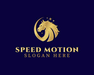 Luxury Horse Animal logo design