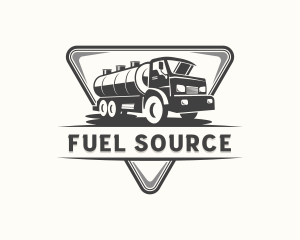 Tanker Truck Petroleum Transportation logo design