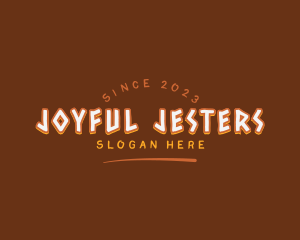 Playful Rustic Festival logo design