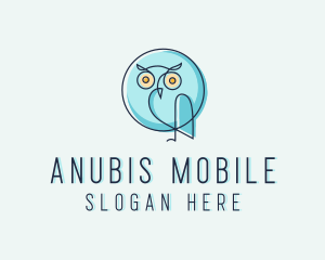 Owl Bird Aviary logo design