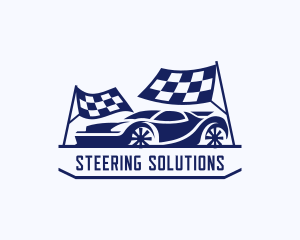 Racing Car Tournament logo design