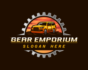 Gear SUV Automotive logo