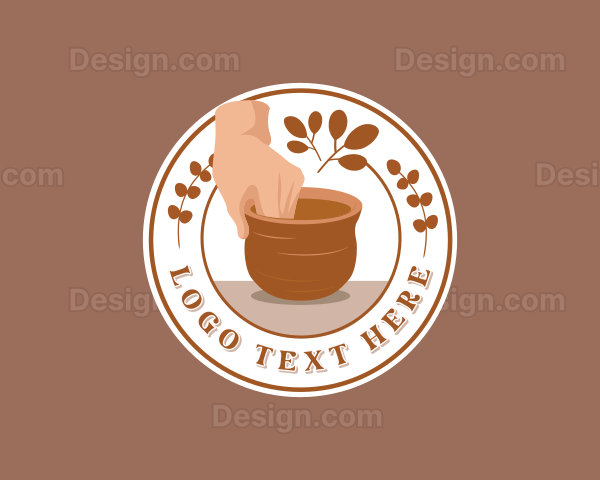 Handmade Clay Pottery Logo