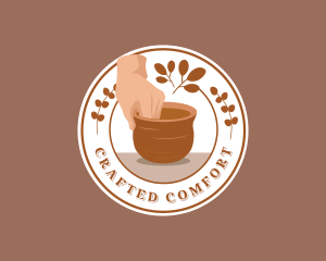 Handmade Clay Pottery logo design