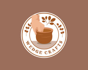 Handmade Clay Pottery logo design