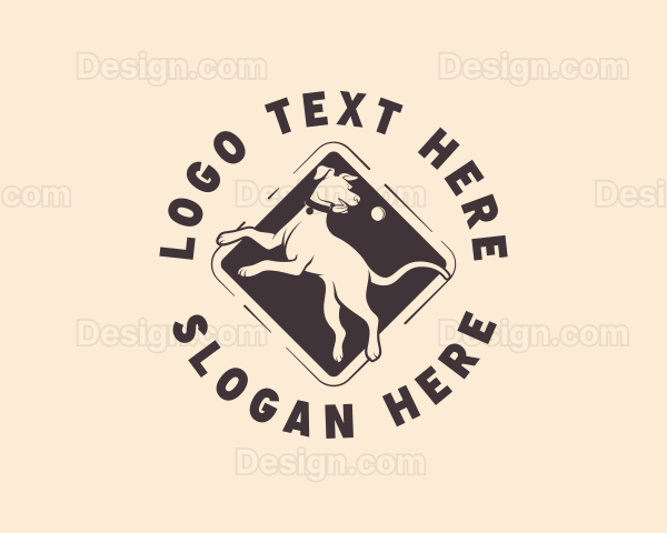 Animal Dog Trainer Logo