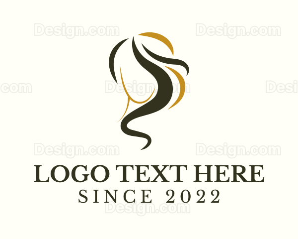 Elegant Fashion Hair Salon Logo