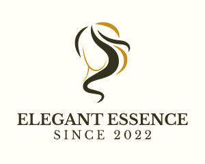 Elegant Fashion Hair Salon logo design