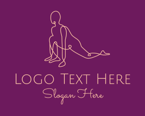 Lizard Yoga Pose  logo