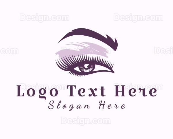 Purple Cosmetics Beauty Logo