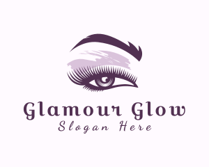 Purple Cosmetics Beauty logo design