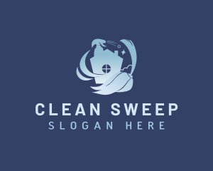 House Broom Sanitation logo