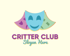 Drama Club Theater logo design