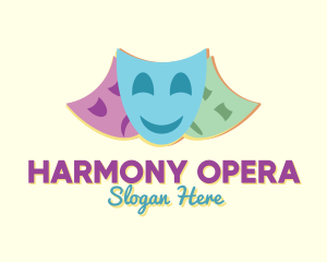 Drama Club Theater logo design