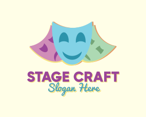 Drama Club Theater logo design