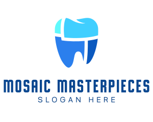 Blue Dentistry Clinic logo design