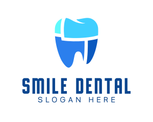 Blue Dentistry Clinic logo design