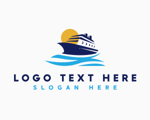 Cruise Travel Ship logo