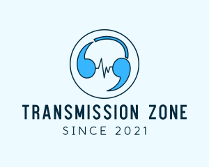 Quote Chat Headphones logo