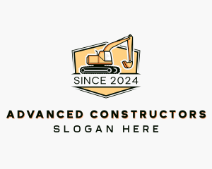 Demolition Excavator Contractor logo design