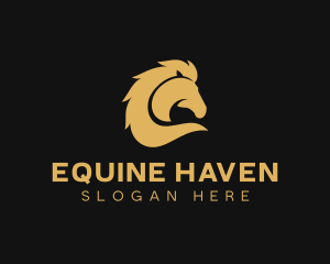 Equestrian Stable Horse logo
