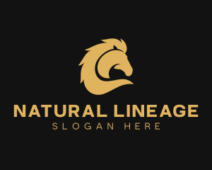 Equestrian Stable Horse logo