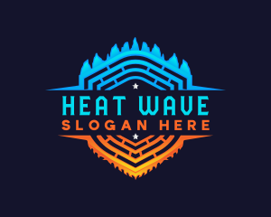 Heating Cooling Shield logo