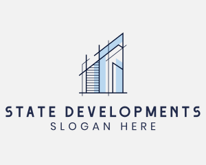 House Property Developer Architect logo design