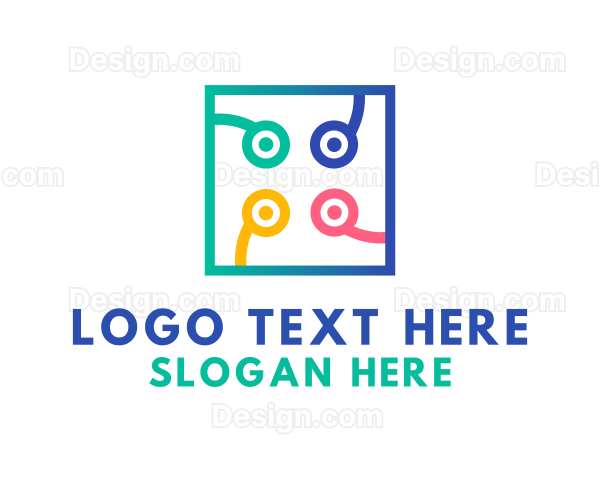 Colorful Firm Business Logo