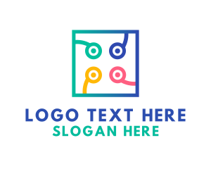 Colorful Firm Business logo