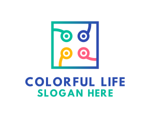 Colorful Firm Business logo design