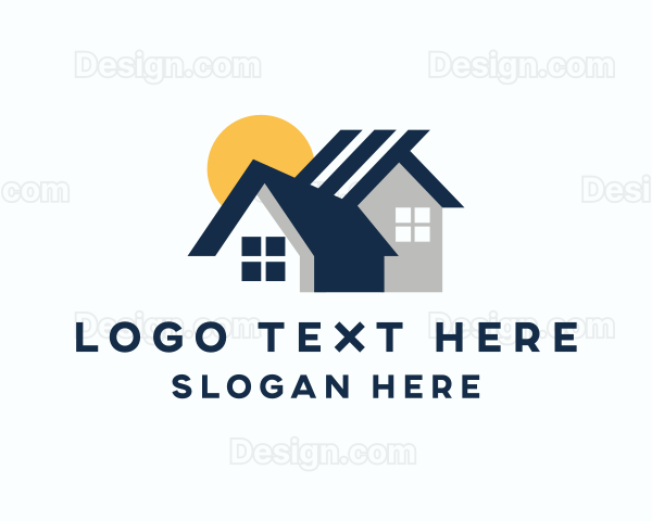 House Building Roof Logo