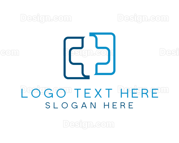 Medical Hospital Doctor Cross Logo