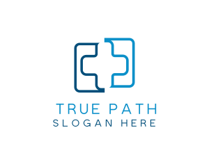 Medical Hospital Doctor Cross logo design