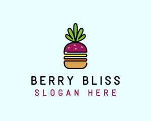 Beet Burger Vegan Restaurant  logo design