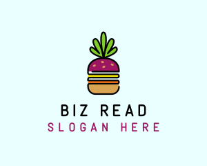 Beet Burger Vegan Restaurant  logo design